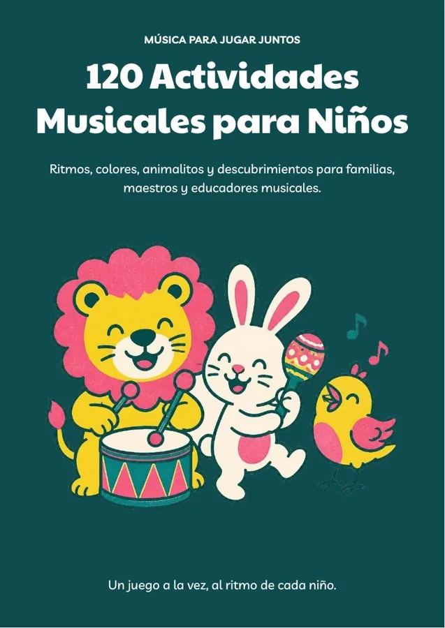 120 actividades musicales para niños